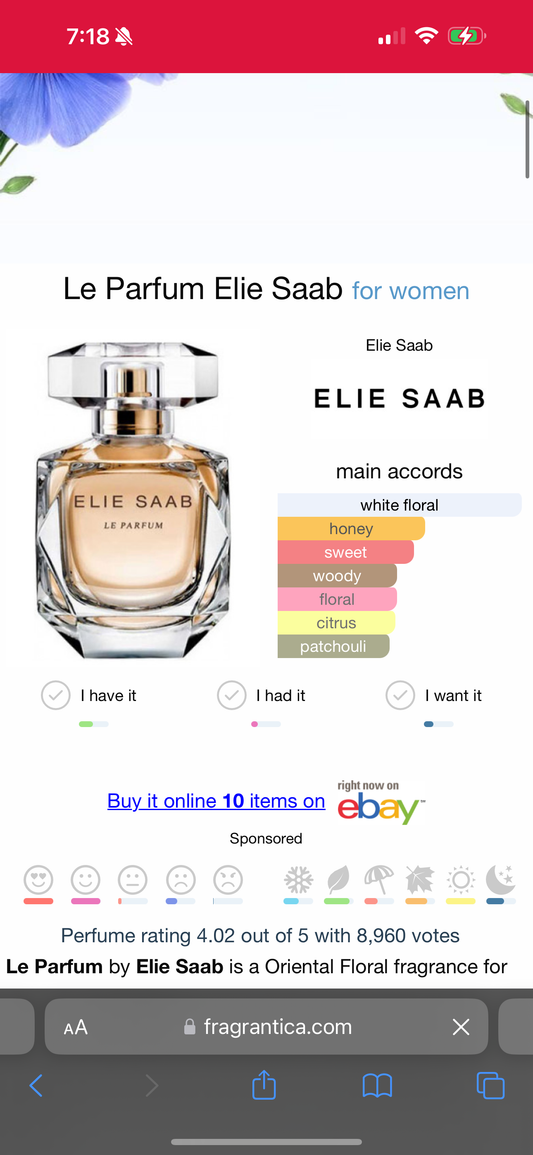 Eliee Saab Le Parfum
