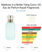 Maldives In A bottle Ylang Coco Kayali
