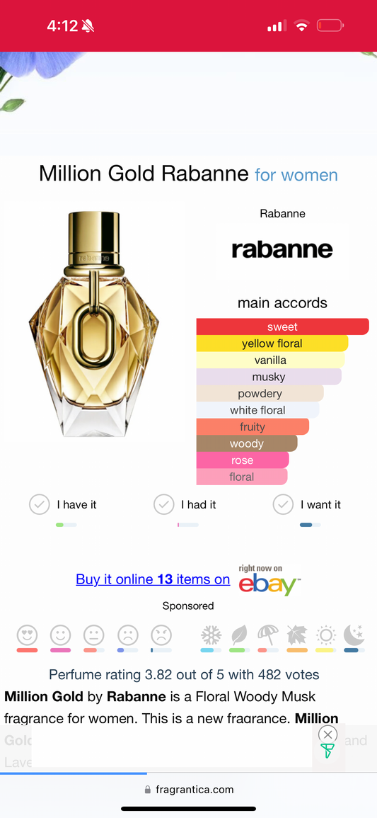 Million Gold Rabbane